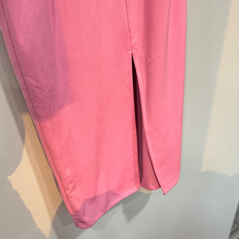 Hello Molly One-Shoulder Dress in Pink - Picture 4 of 4